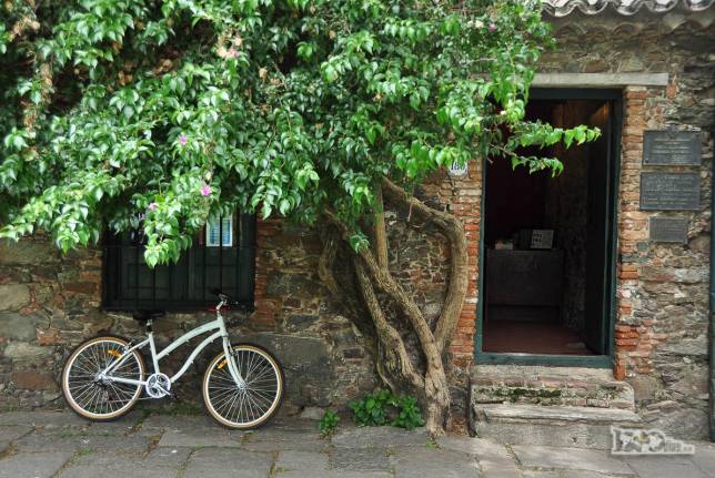 Entrada do Museu Histórico Português, em Colonia del Sacramento, no sul do Uruguai